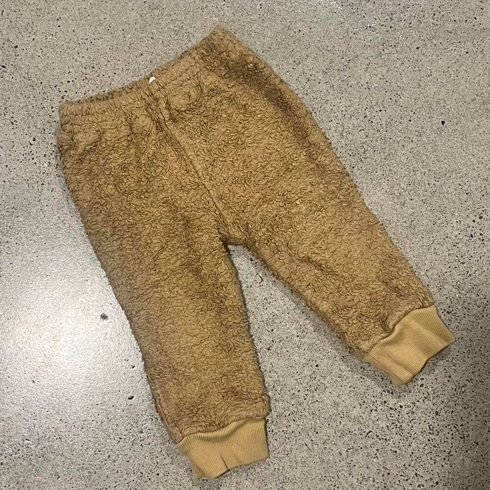 Kate Quinn brown sherpa cotton pants